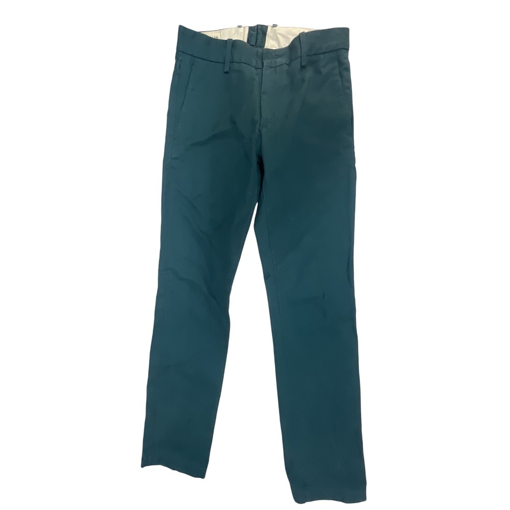 Levi Strauss & Co Mens Slim Fit Chino Pants Teal Green 29x31 Cotton Blend